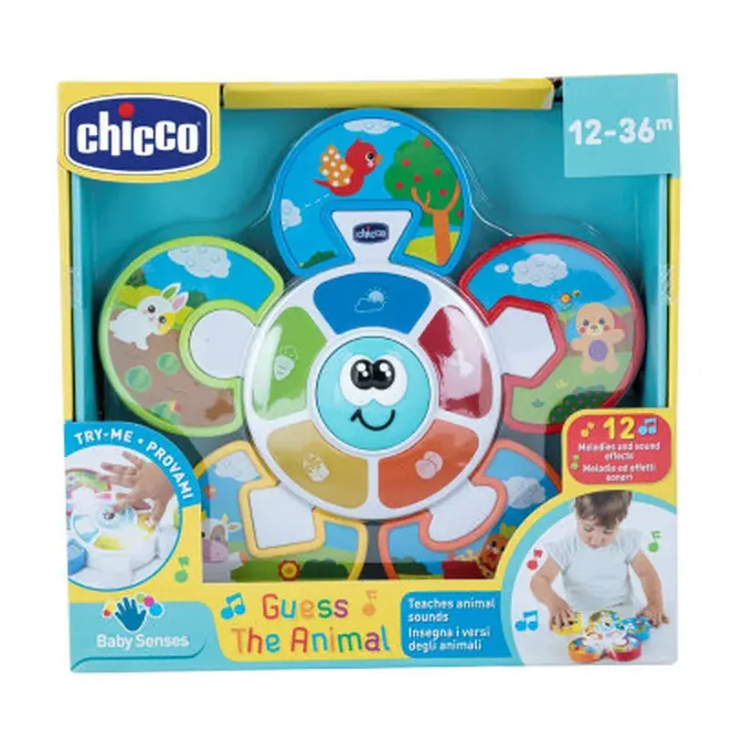 Розвиваюча іграшка Chicco сортер Вгадай тварину (10602.00) - фото 4