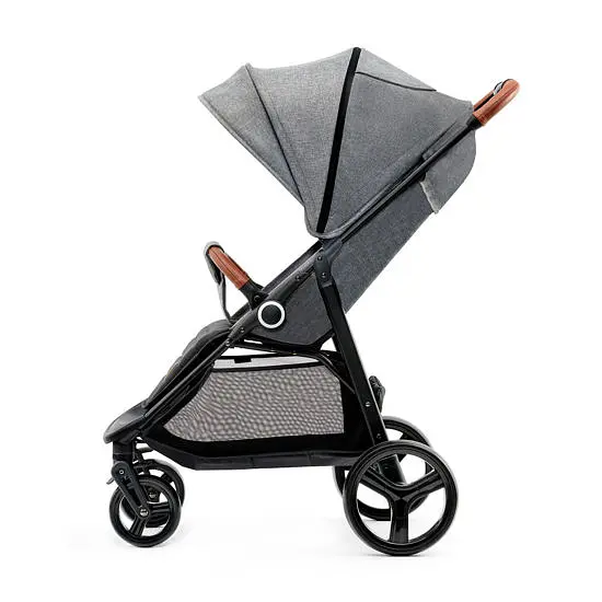 Прогулянкова коляска Kinderkraft Grande Plus Grey - фото 2