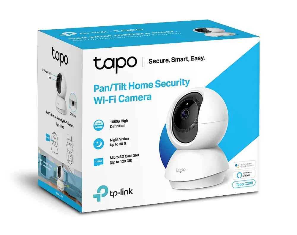 IP-камера Tapo C200 FHD N300 microSD motion detection TP-Link teh0015976 - фото 7