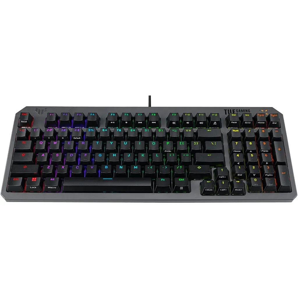 Клавіатура ASUS TUF Gaming K3 Gen II UKR Opti-Mech RGB Red Switches (90MP0390-BKMA00) - фото 2