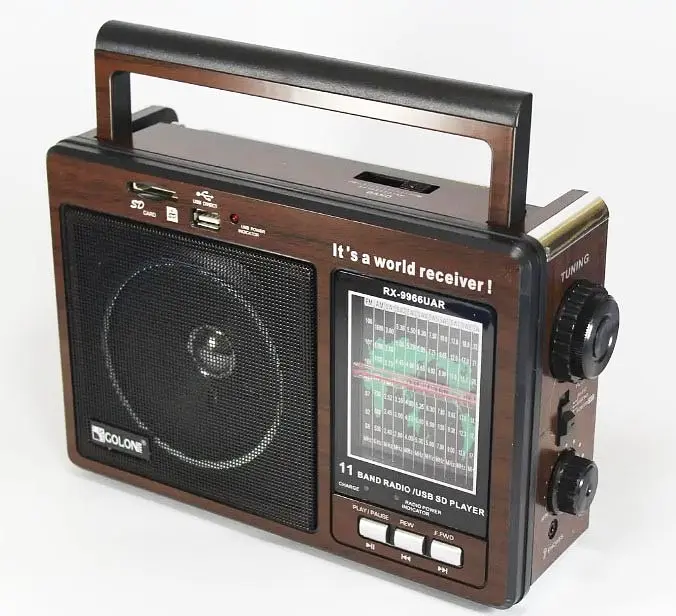 Радиоприемник Golon RX-9966 UAR портативный - фото 3