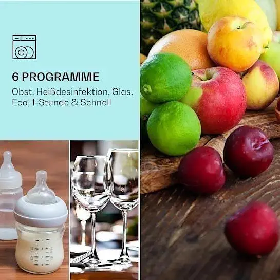 Посудомийна машина Klarstein Amazonia Mini (10032679) - фото 2