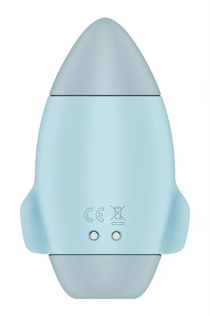 Вакуумний стимулятор Satisfyer Mission Control Blue - фото 6
