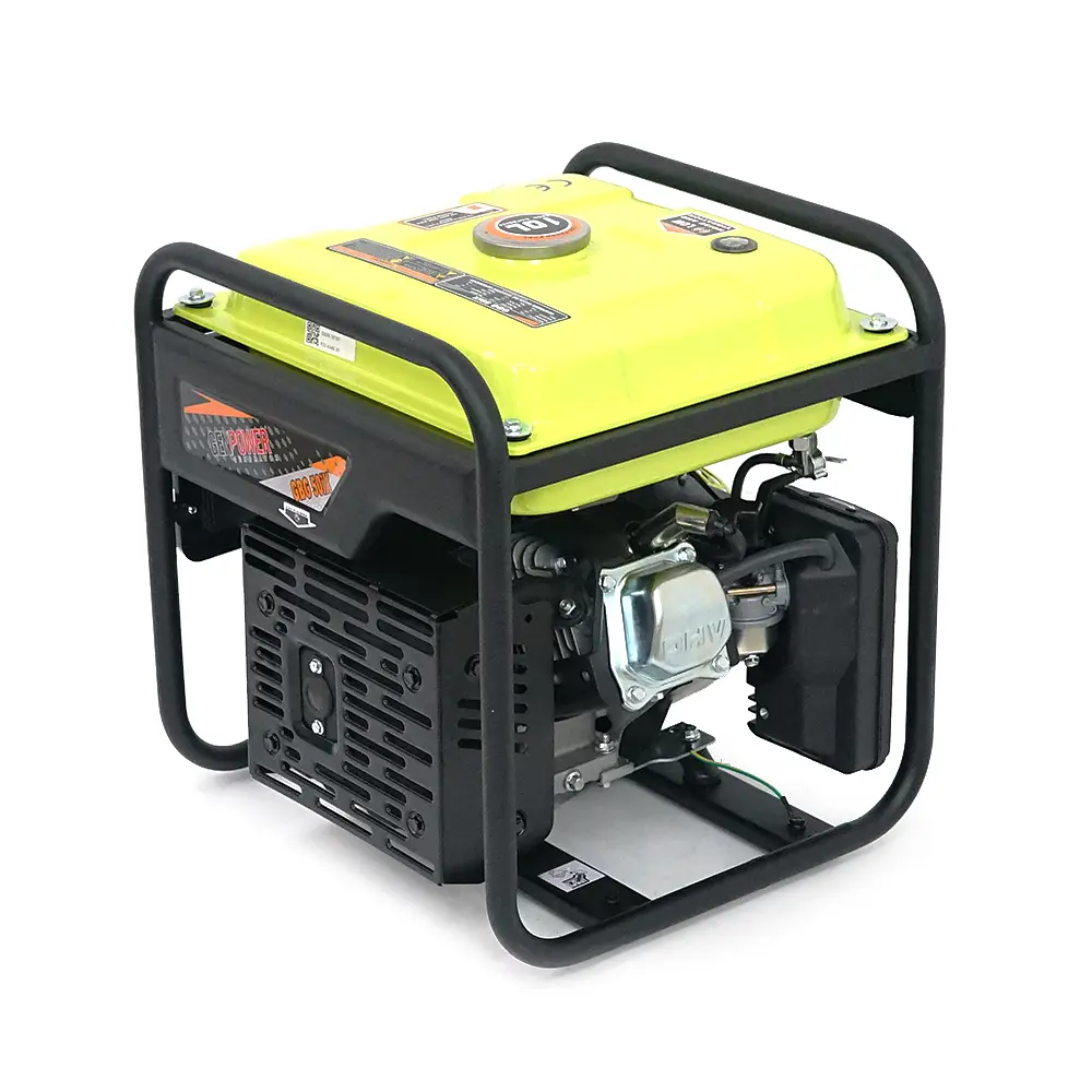 Генератор інверторний БЕНЗИНОВИЙ GENPOWER GBG 50IX 3.6kW (5kVA), однофазний, 230V, 50Hz, DC12V. об'єм 15.0л. витрата 0,374Lt/kWt-1Lt/h,465*445*505mm. 30кг. - фото 5