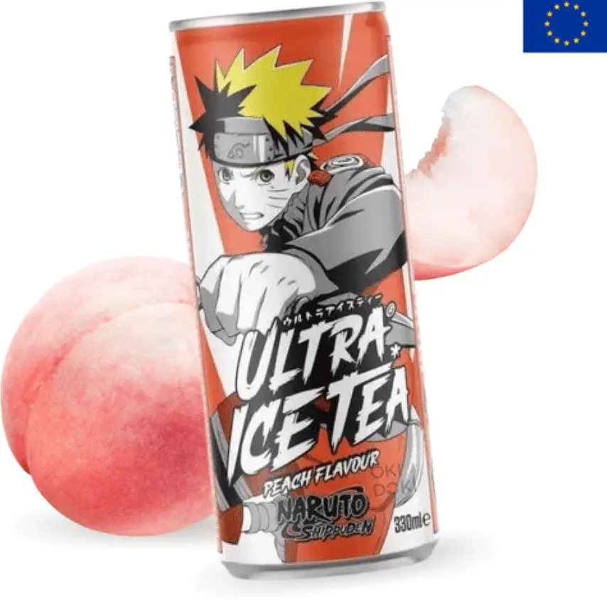 Холодний чай Ultra Ice Tea Naruto Peach 330 мл - фото 2