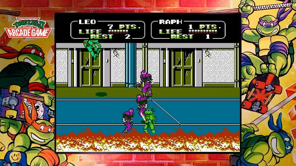 Гра Teenage Mutant Ninja Turtles: The Cowabunga Collection для PS5 (EN) [78360] - фото 4
