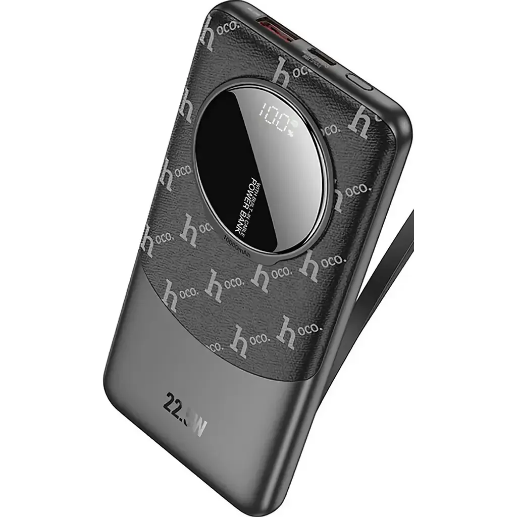 Внешний аккумулятор Hoco Q29 Nobility USB-C 10000mAh 22.5W Black [123634] - фото 2