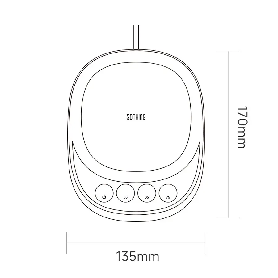 Підставка для підігріву чашок Xiaomi Sothing Dual Power (DSHJ-S-2206A) - фото 6