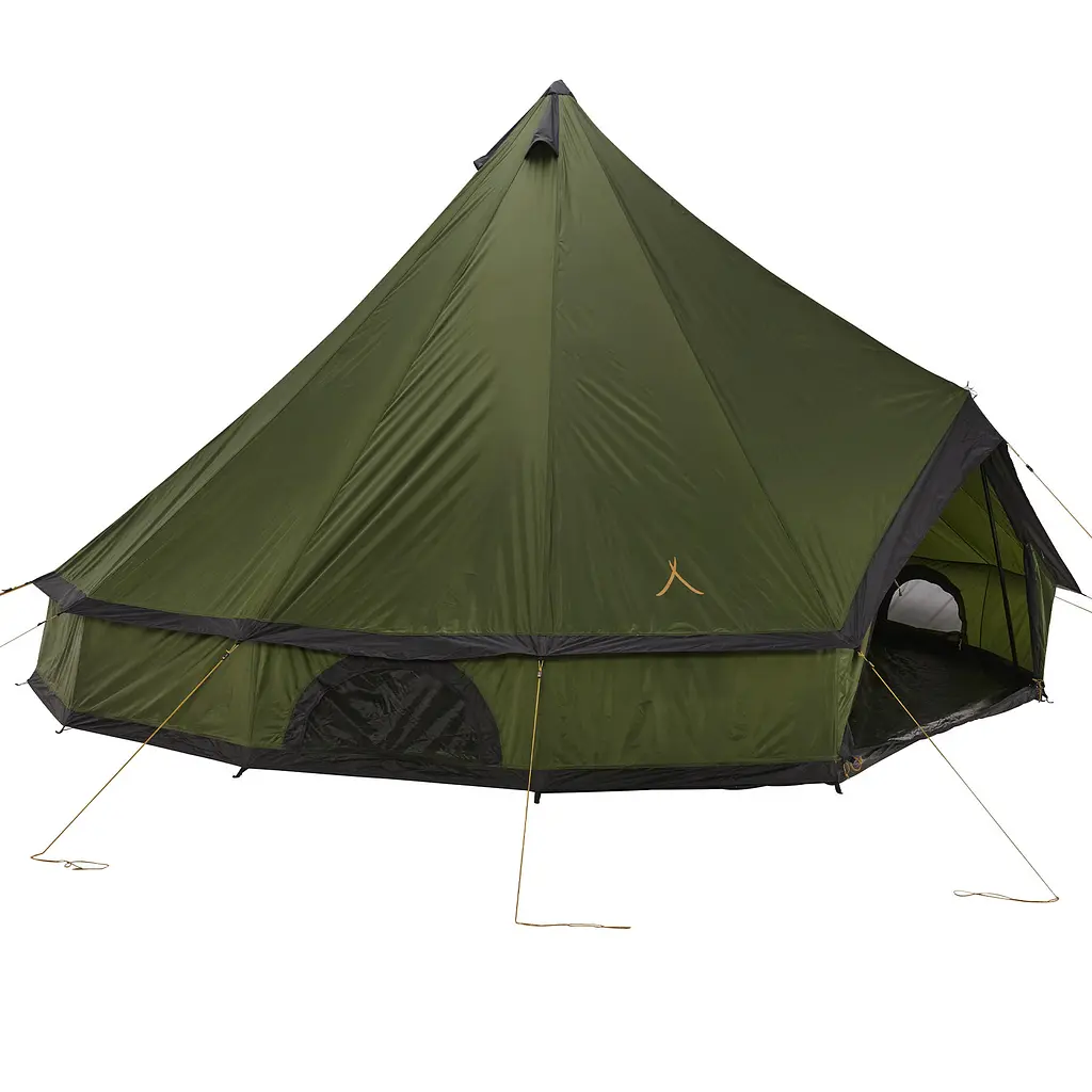 Палатка для кемпинга Grand Canyon Indiana 10 Capulet Olive (330013) 10 человек, Оливковый - фото 15