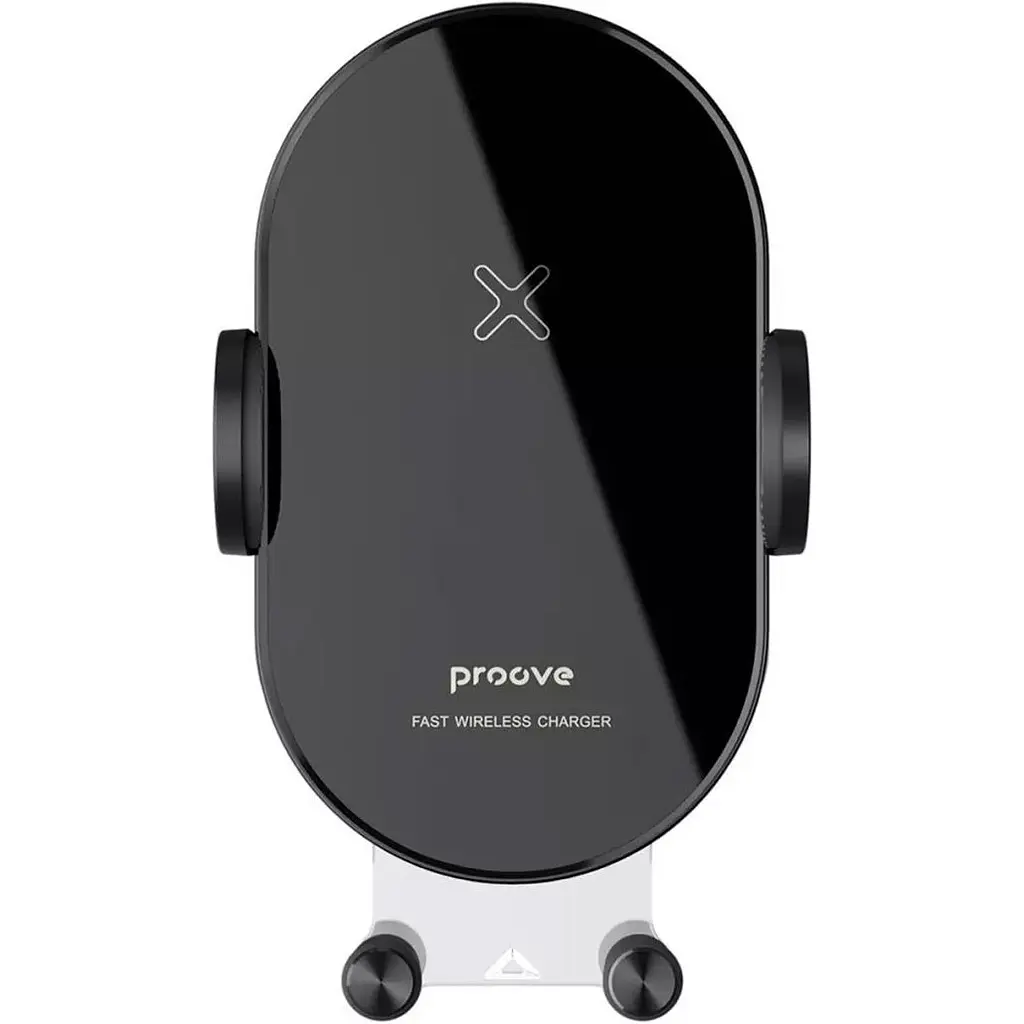 Автотримач із бездротовою зарядкою Proove Rounded Energy 15W [WHRE15010001] [136225] - фото 3