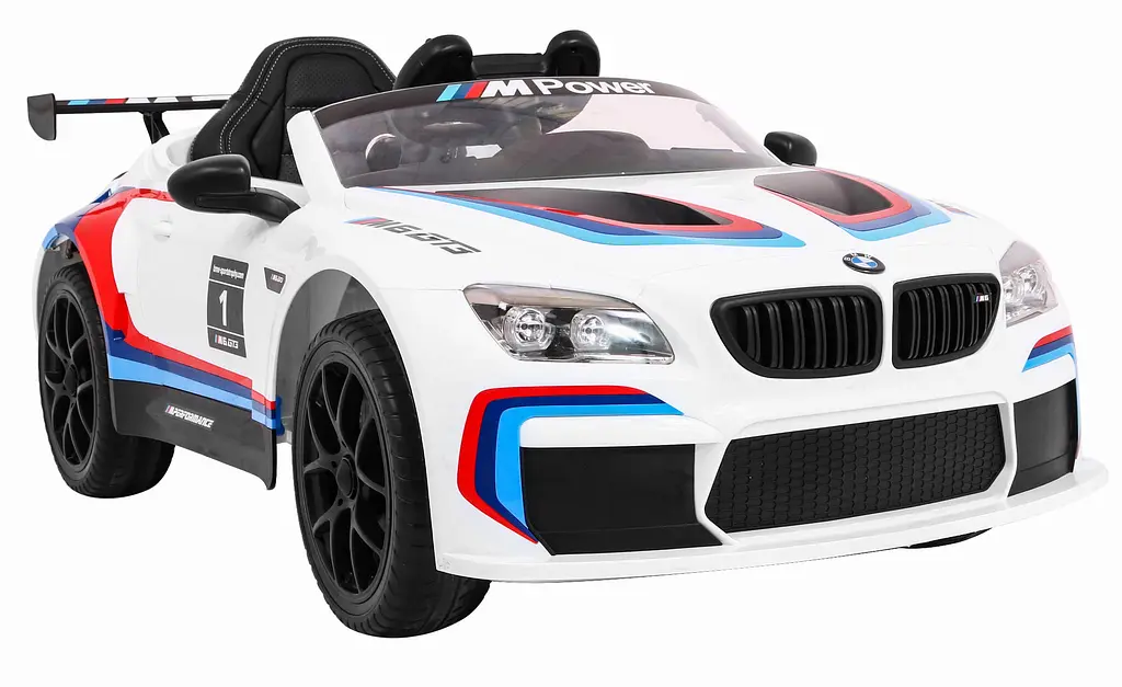 Электромобиль Ramiz BMW M6 GT3 12 В на пульте управления, черный (PA.6666R-M6.CZ) - фото 16