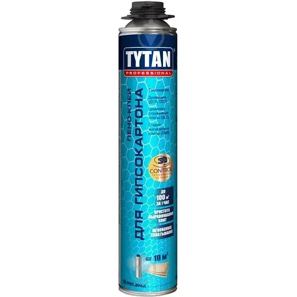 Клей-пена для гипсокартона Tytan Professional 840 мл - фото 2