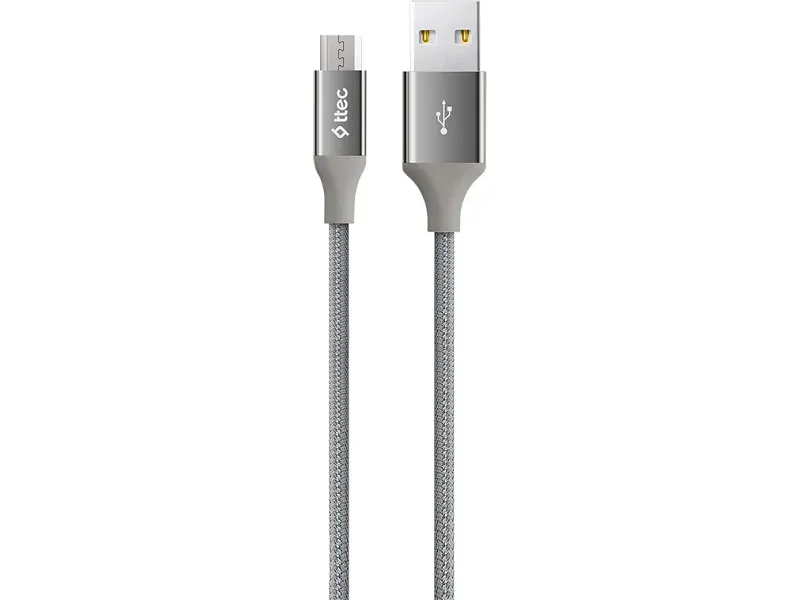 Кабель Ttec USB-microUSB AlumiCable 1.2m Space Gray (2DK11UG)
