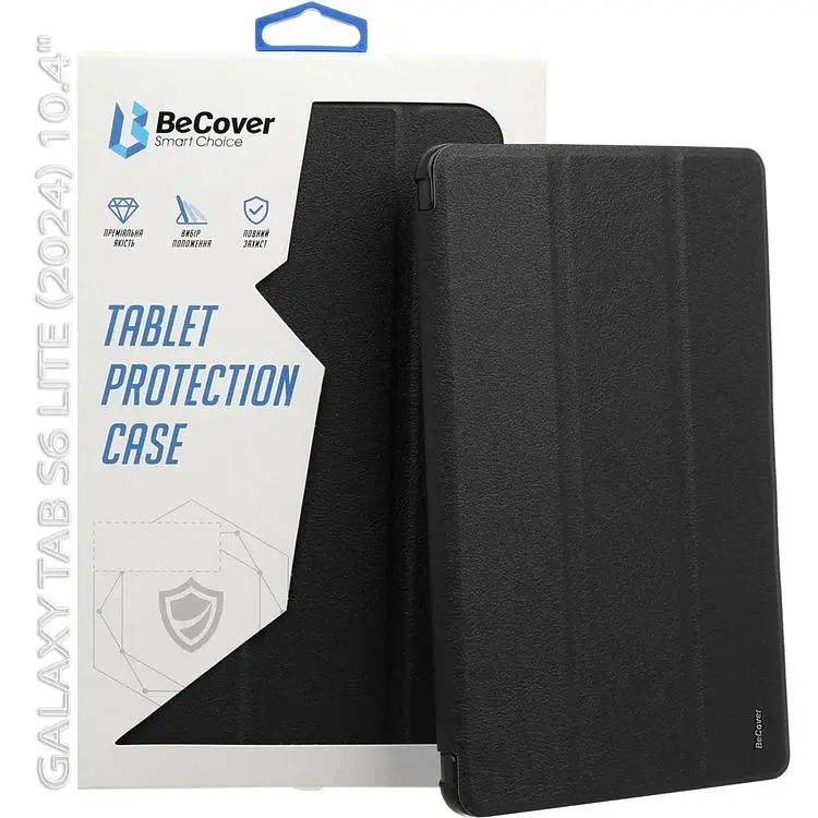 Чехол-книжка BeCover Flexible TPU Mate для Samsung Galaxy Tab S6 Lite -2024 10.4" P620/P625/P627 Black (712512) - фото 5
