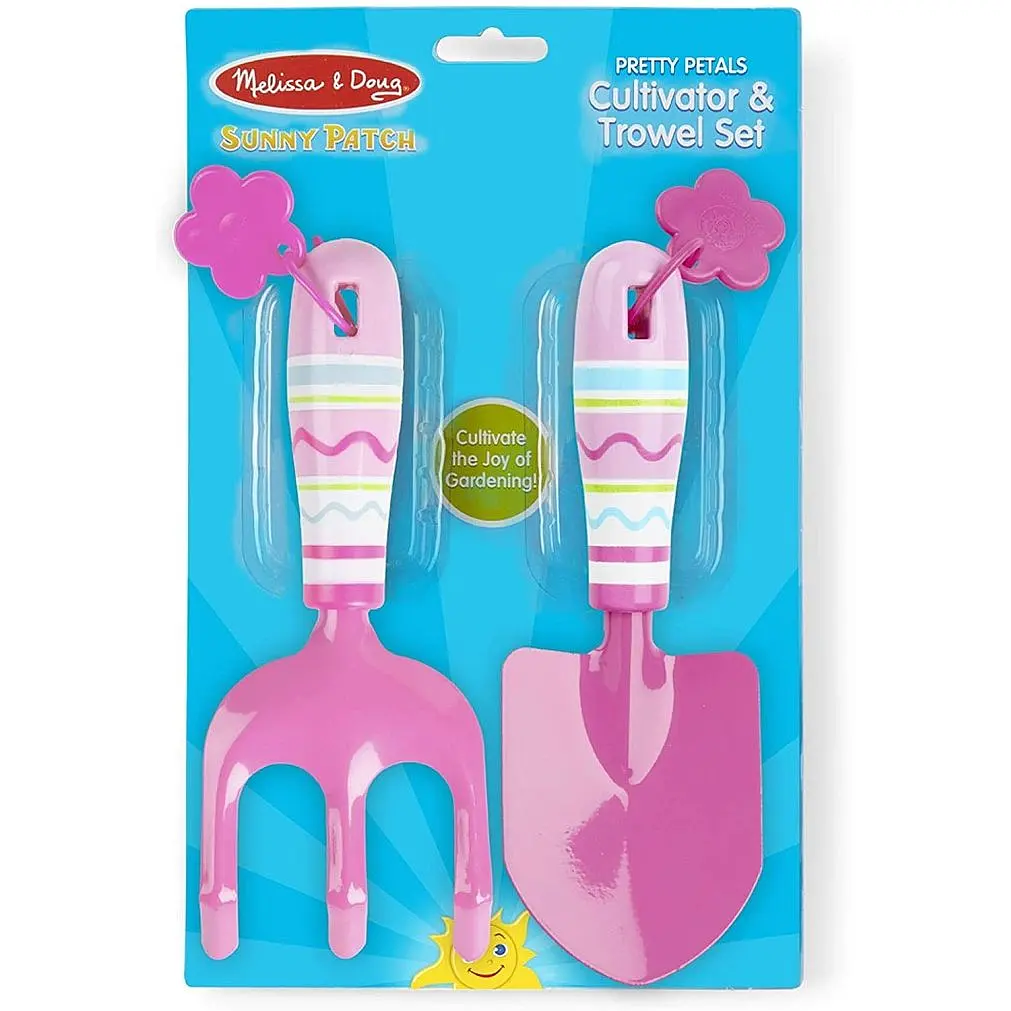 Набір Melissa & Doug Квіточки культиватор та лопатка металеві (MD6282) - фото 2
