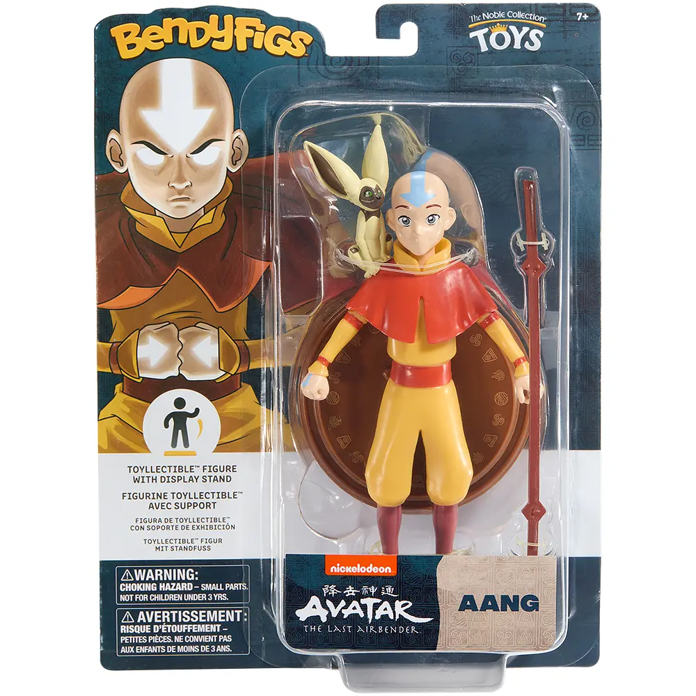 Фигурка AVATAR THE LAST AIRBENDER Aang Bendyfig (Аватар: Последний маг воздуха) - фото 8