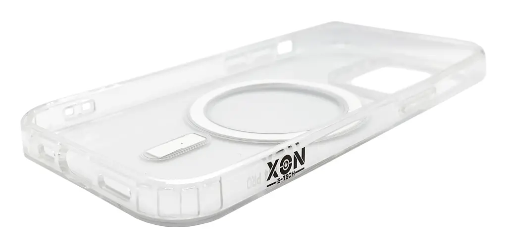 Магнитный чехол XON PhoneCase Magnetic для iPhone 14 Pro (PCMA1114300T 1899) Прозрачный  - фото 4