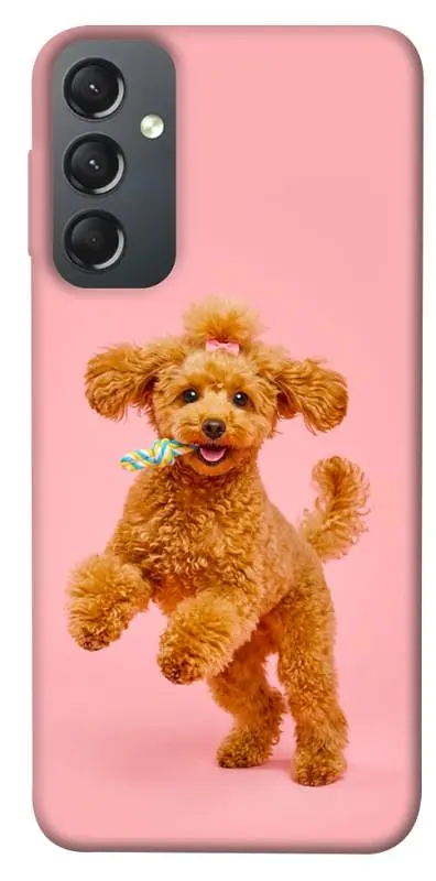 TPU чохол Demsky Happy poodle для Samsung Galaxy A24 4G