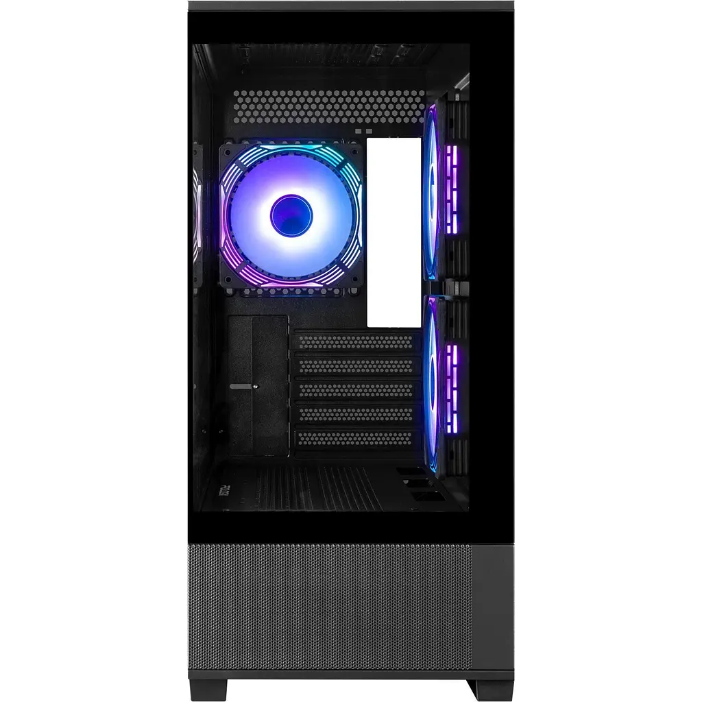 Корпус Prologix Axon GM-03AB Glass Black [146856] - фото 5