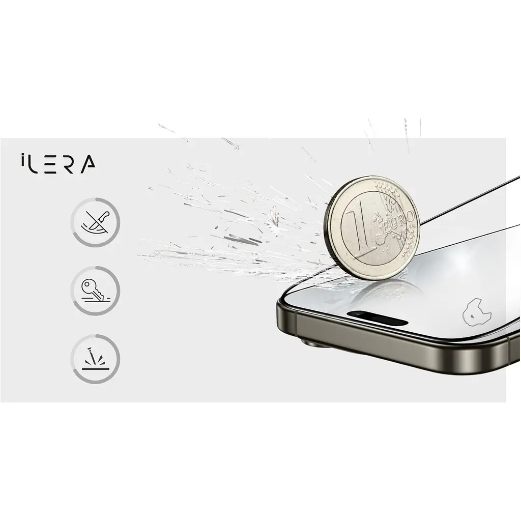 Захисне скло iLera ECO EverGlass для Apple iPhone 17 Pro Max (iLEc15) [153753] - фото 9