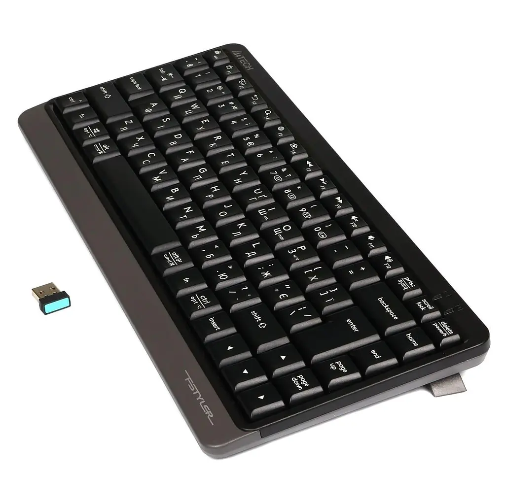 Клавіатура A4Tech Fstyler FBK11 Wireless Grey (FBK11 (Grey)) - фото 5
