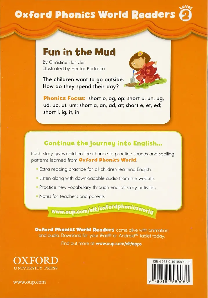 Oxford Phonics World 2 Reader. Fun in the Mud - Крістін Гартцель - фото 2