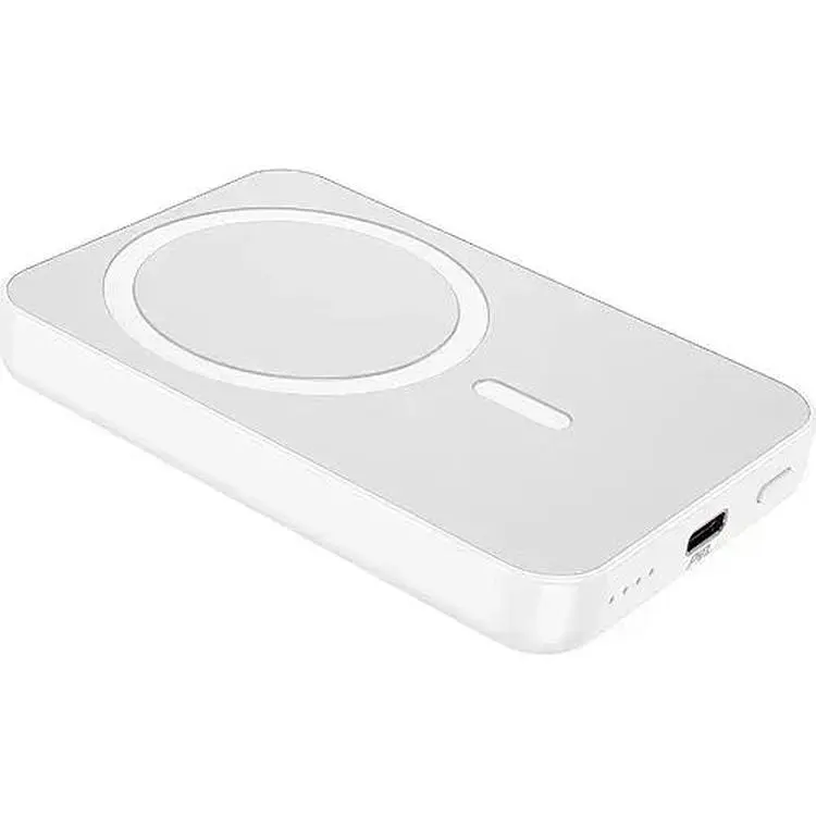 Портативна батарея Hoco J109 Easy PD20W MagSafe 5000 mAh White - фото 2