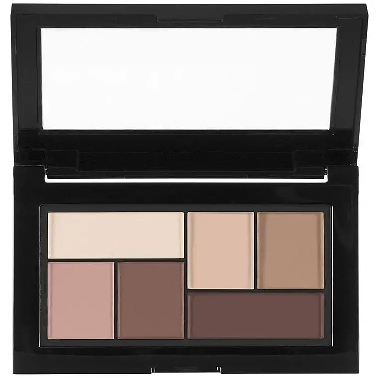 Палітра тіней для повік Maybelline New York The City Kits Mini №480 (Матові коричневі відтінки) 6 шт. 6 г (B3205300) - фото 3