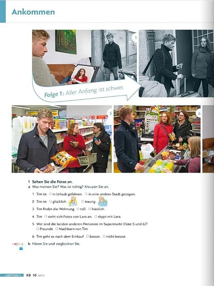 Schritte international. Neu 3. Kursbuch + Arbeitsbuch - Даніела Нібіш - фото 9