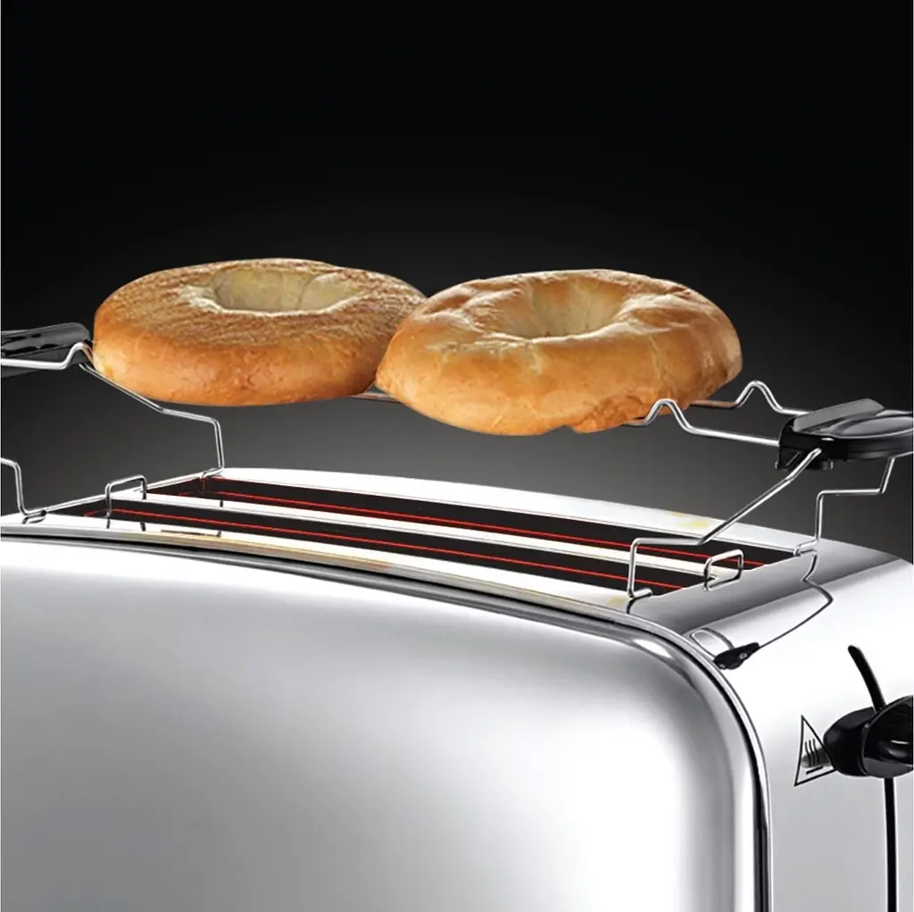 Тостер Russell Hobbs Victory 4 Slice Long Slot 23520-56 - фото 3