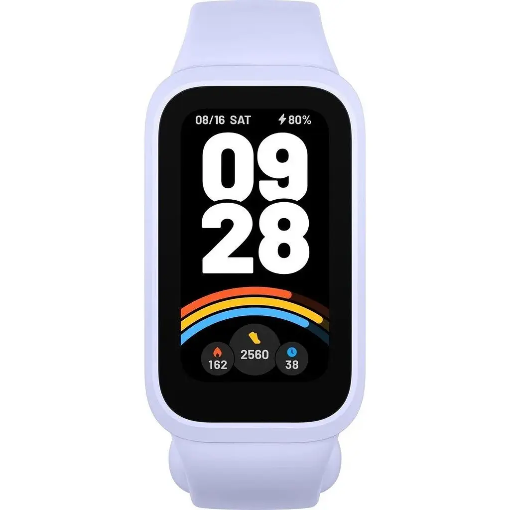 Фитнес-браслет Xiaomi Smart Band 9 Active purple (M2435B1/BHR08L3GL) (Global Version) - фото 2