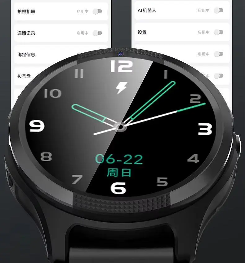 Дитячий круглий смарт годинник-телефон для дівчинки D-04 Pro з GPS трекером, 4G відеодзвінками, кнопкою SOS та прослуховуванням Рожевий - фото 11
