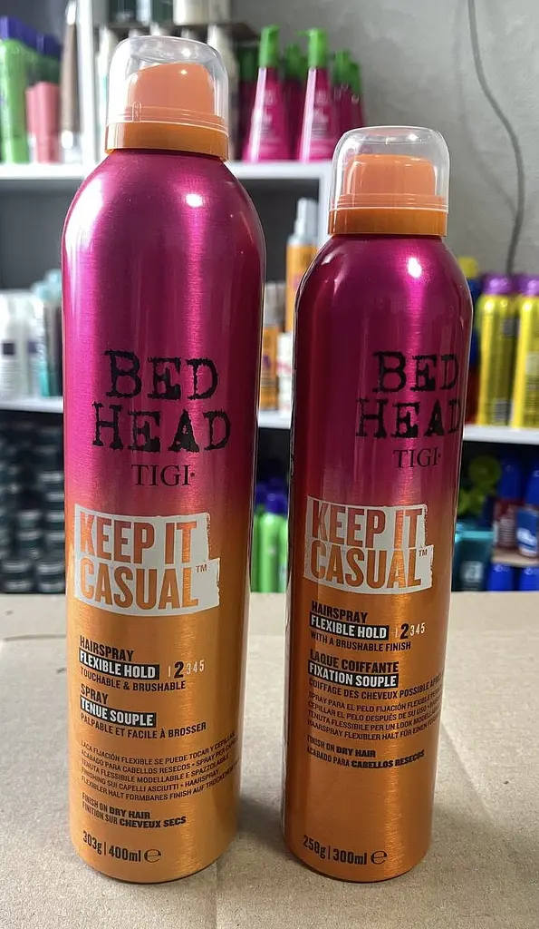 Лак для волосся з м'якою фіксацією TIGI Bed Head Keep It Casual 400 мл - фото 2