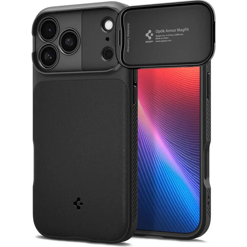 Чохол Spigen Optik Armor для iPhone 17 Pro Black (ACS09953) - фото 3