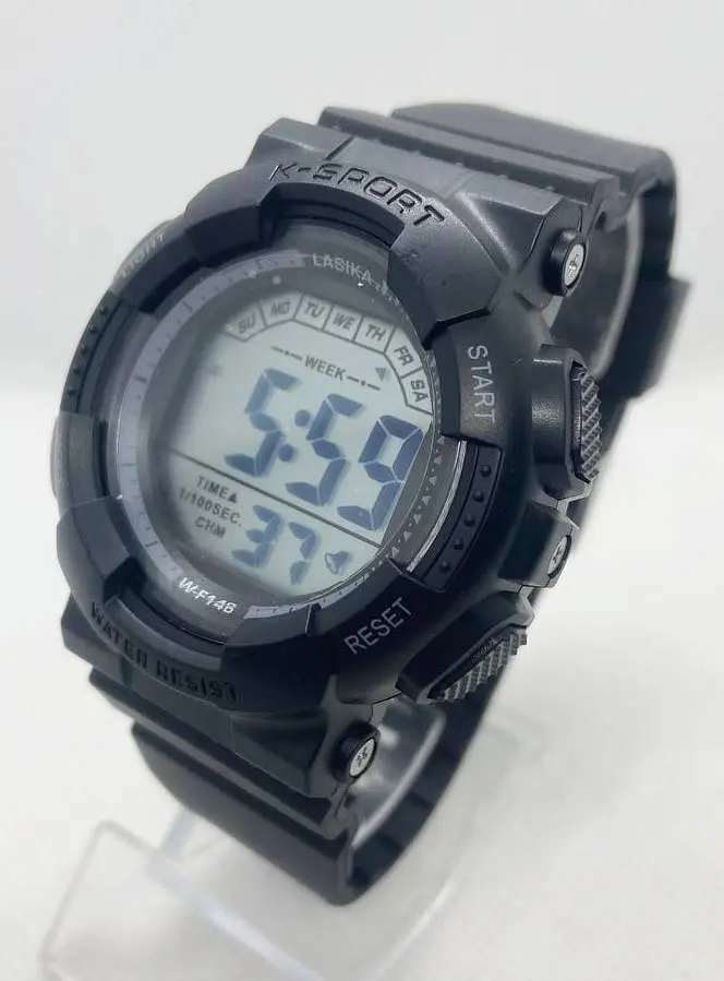 Спортивний годинник Lasika K-Sport W-F146 Чорний (IBW872B) - фото 2