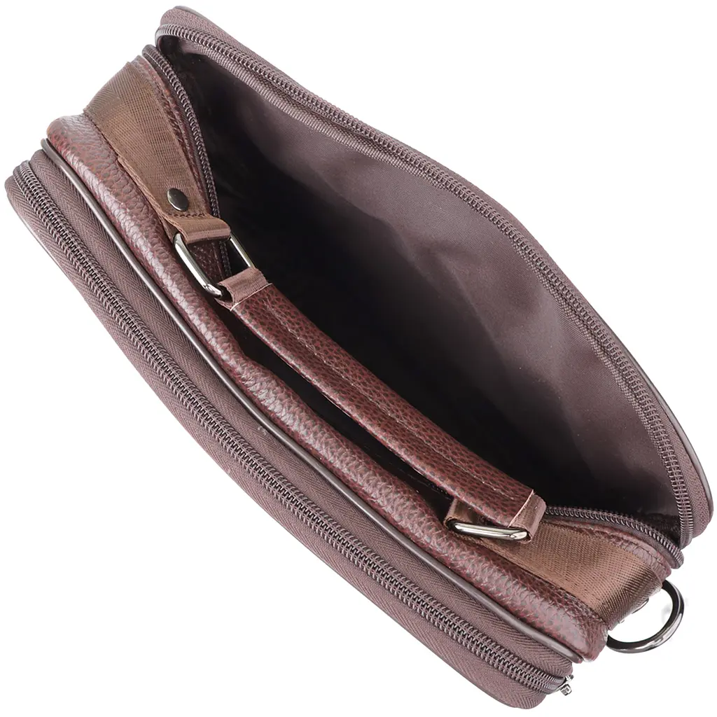 Сумка мужская с ручкой для переноса в руке из натуральной кожи Vintage 27х35х9,5 см sum0027496 - фото 17