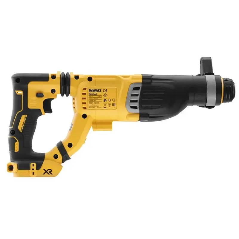 DeWALT Перфоратор акумуляторний DeWalt SDS PLUS 18В 3Дж 0-1165об/хв 0-4300уд/хв 3 режими, кейс 2.7кг без АКБ і ЗП - фото 3