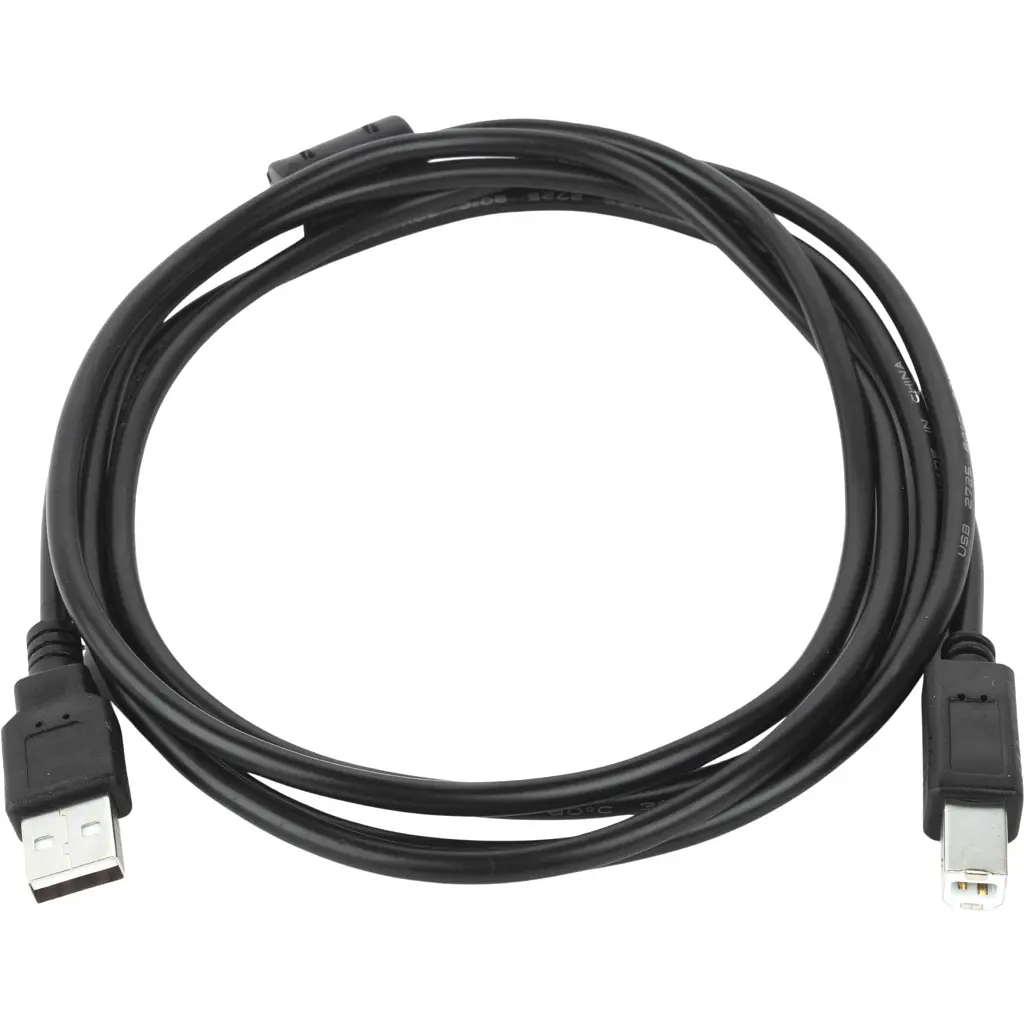 Кабель для принтера USB 2.0 AM/BM 1.5m black ProfCable (ProfCable12-150) - фото 5