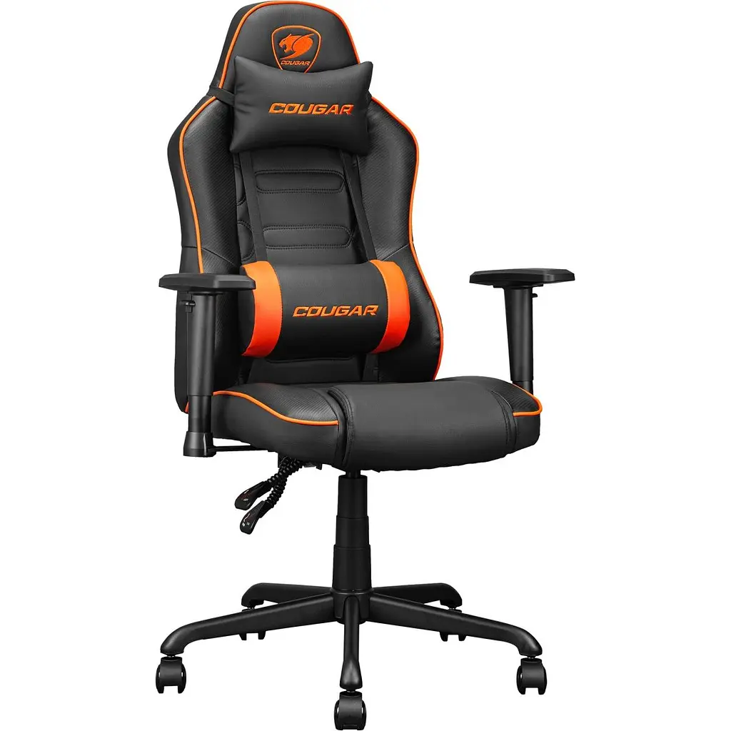 Геймерське крісло Cougar Fusion S Black/Orange (3MFSLORB.0001) [120908] - фото 3