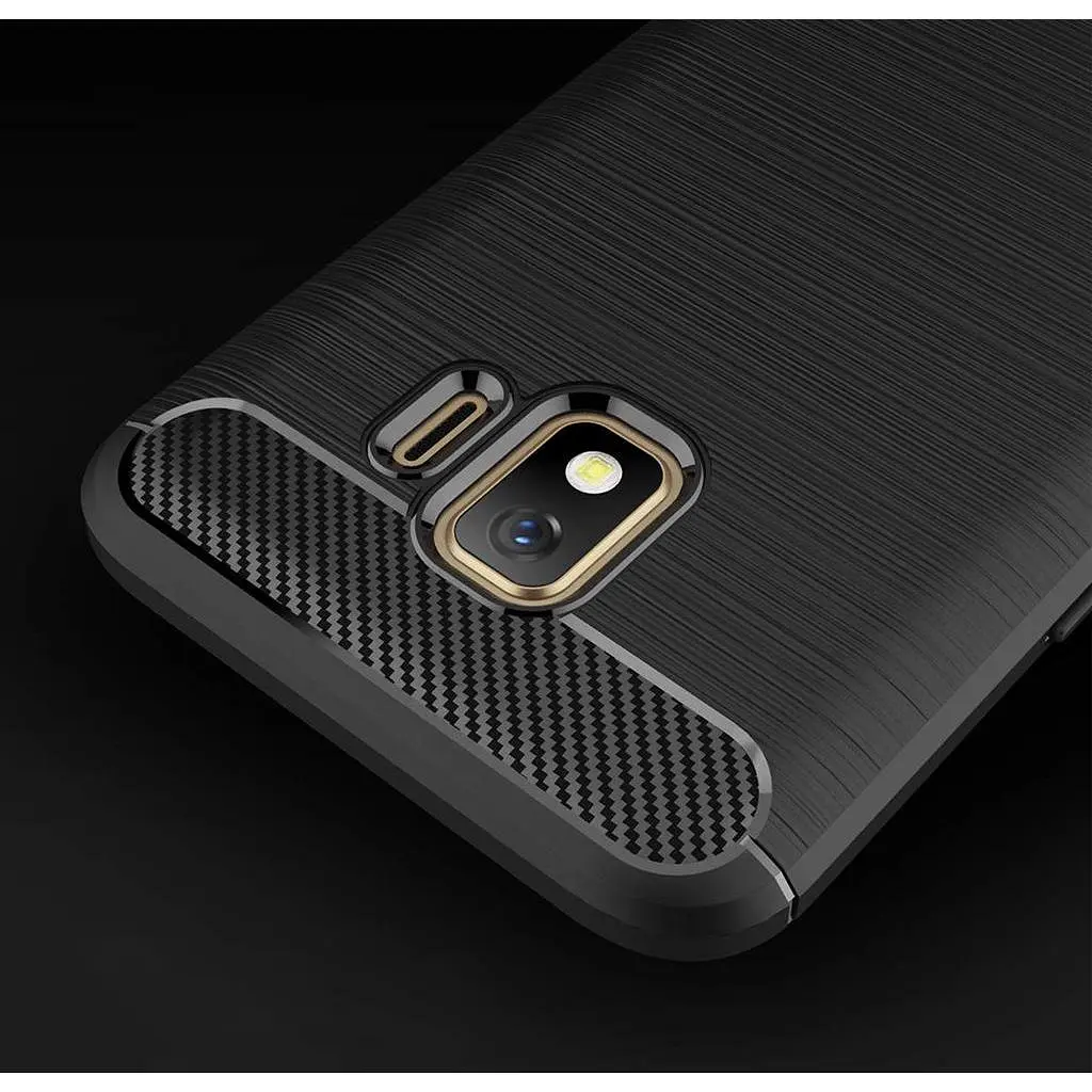 Чохол до мобільного телефона Laudtec для Samsung Galaxy J2 Core Carbon Fiber (Black) (LT-J2C) - фото 7
