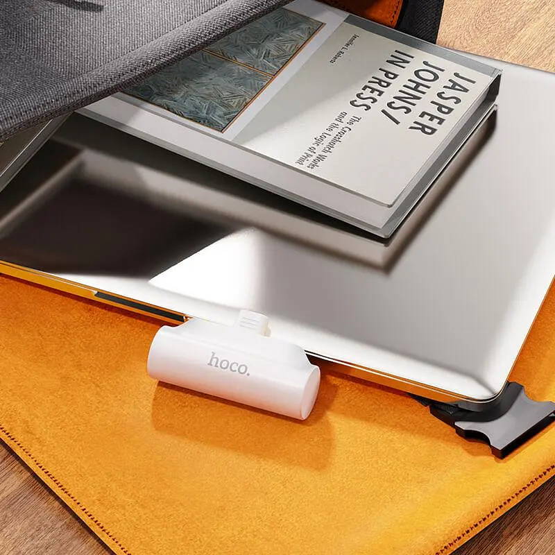 Внешний аккумулятор Hoco 4000mAh DB16 Straight with Micro USB holder - фото 6