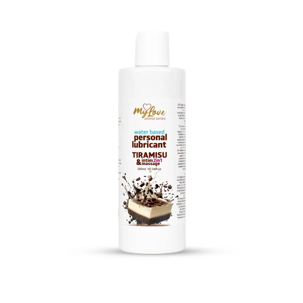 Лубрикант Boys Of Toys MyLove Aroma Series IntimMassage Tiramisu 2в1 та масажний гель, 300 мл