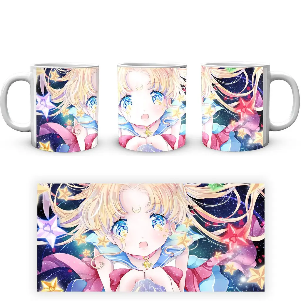 Кухоль GeekLand Sailor Moon Сейлор Мун SM 02.39 330 мл білий - фото 4
