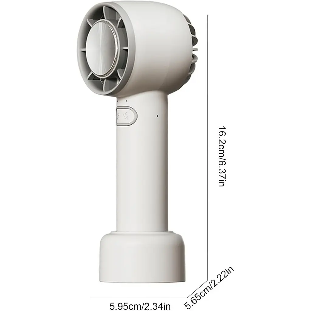 Портативний вентилятор DK L-01 White [136002] - фото 3