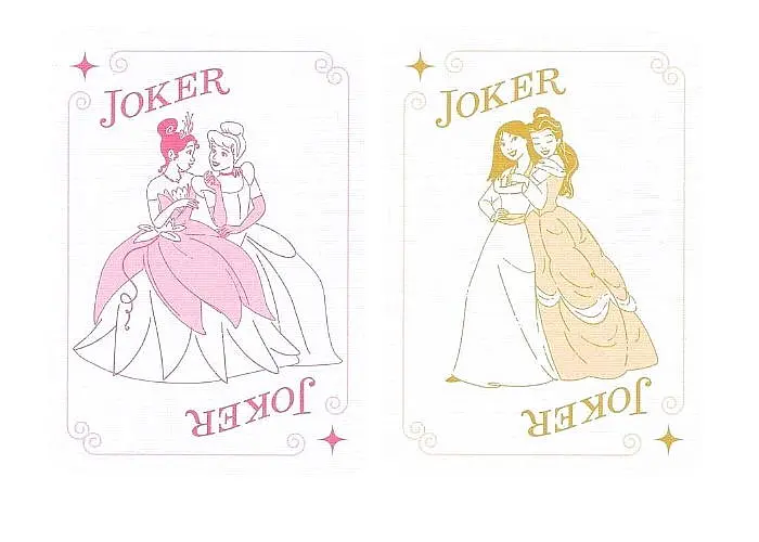 Карты игральные United States Playing Card Company Bicycle Disney Princess inspired (navy) (ВР_КИБДПН) - фото 7