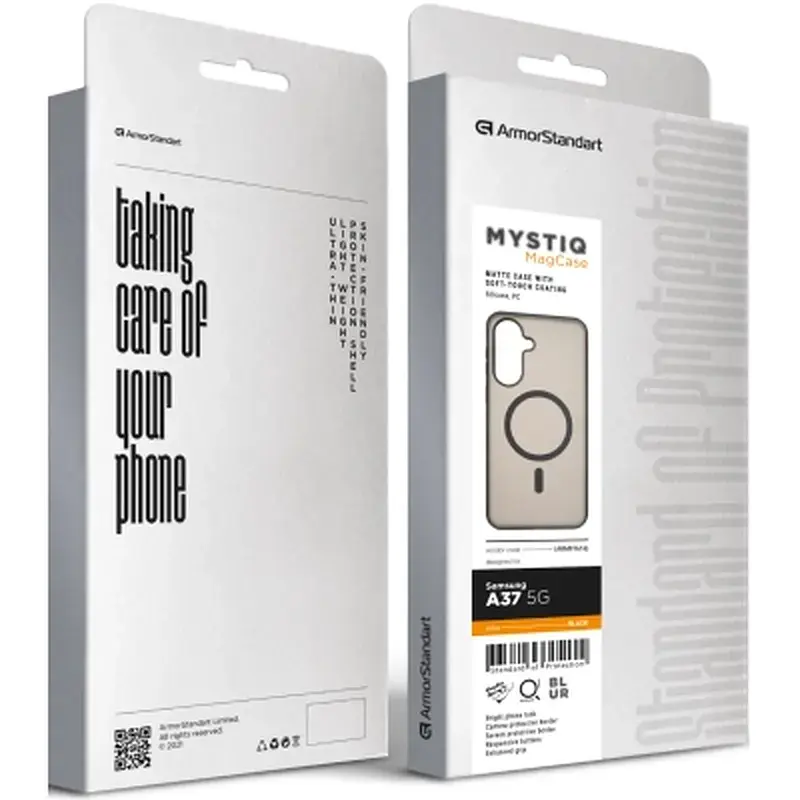 Чохол до мобільного телефона Armorstandart Mystiq MagCase Samsung A37 5G Black (ARM91616) - фото 3