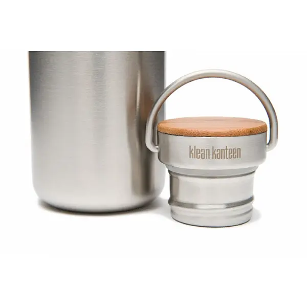 Кришка сталева Klean Kanteen Stainless Unibody Bamboo Cap (1017-1006111) - фото 4
