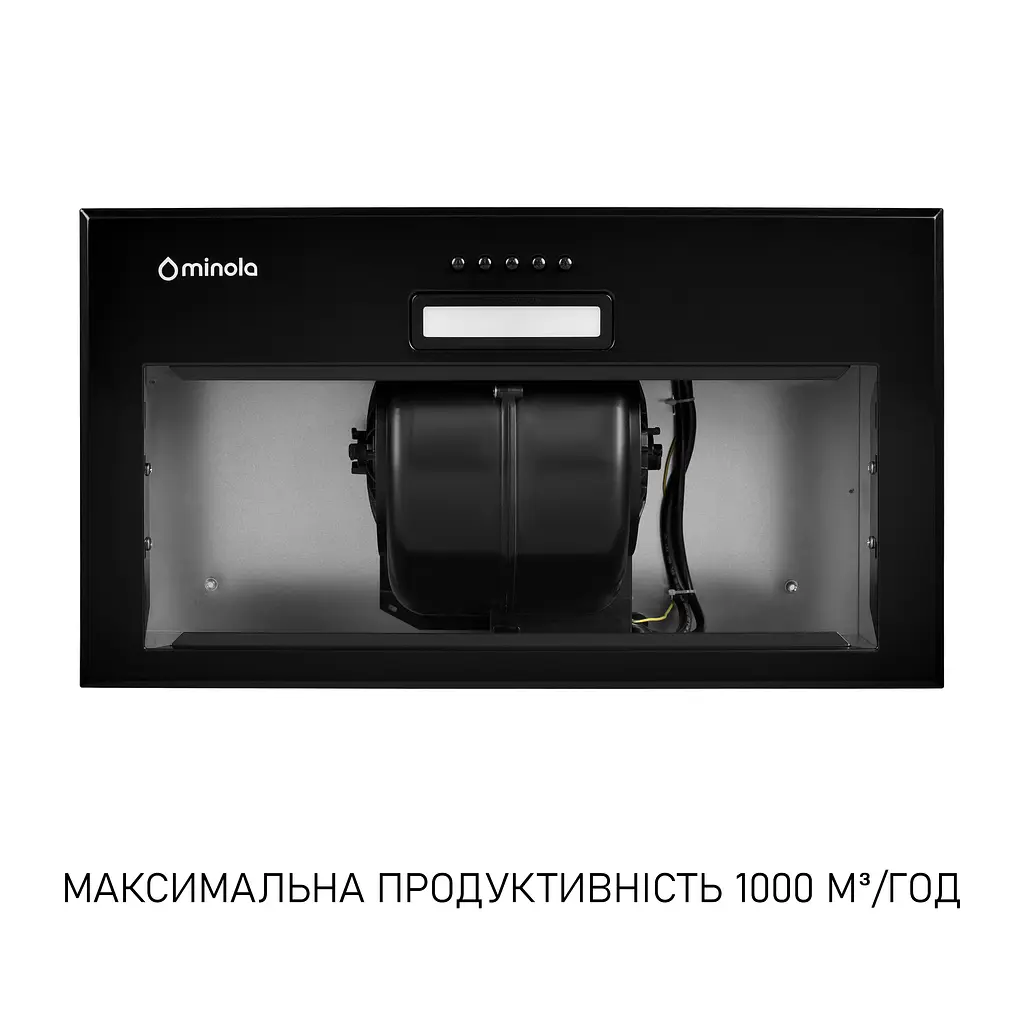 Витяжка вбудована Minola HBI 5614 BLF 1000 LED - фото 5