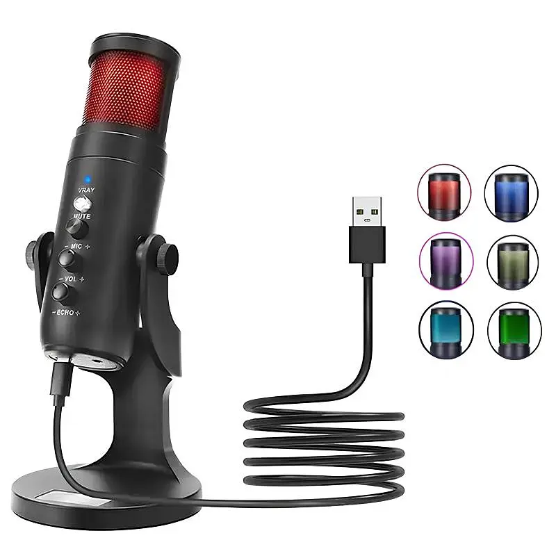 Мікрофон конденсаторний для геймінгу JMARY MC-PW9 Black Epik teh0029544 - фото 2