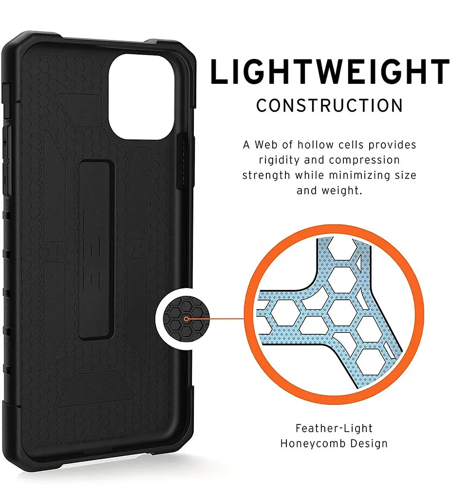 Чохол протиударний UAG Pathfinder (Original) 111707114061 для iPhone 11 Pro (5.8") Midnight Camo - фото 3